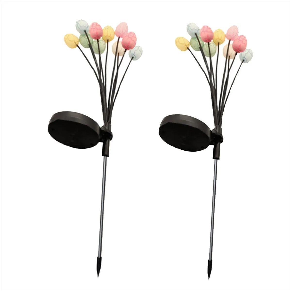 2 Pack 10Led Easter Eggs for Easter Decorations Compatible with Universal