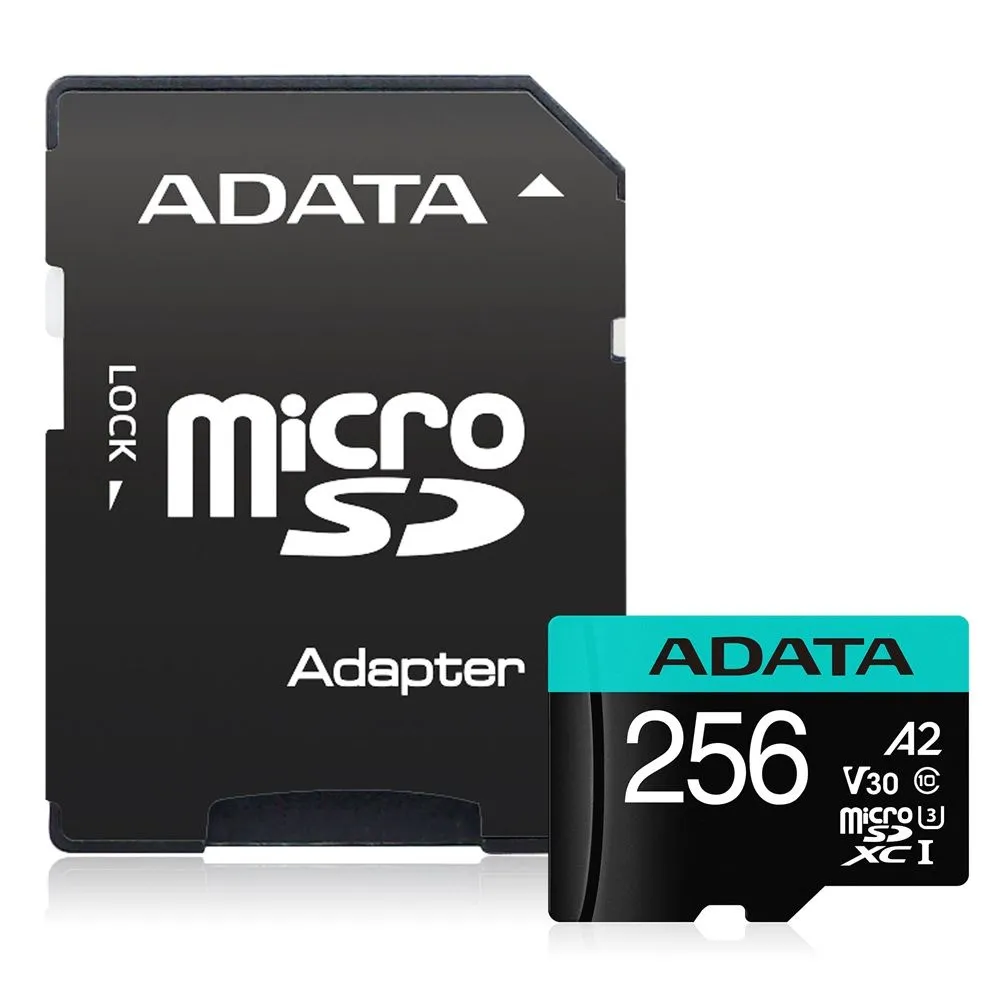 Adata Micro SDXC 256GB V30 Card