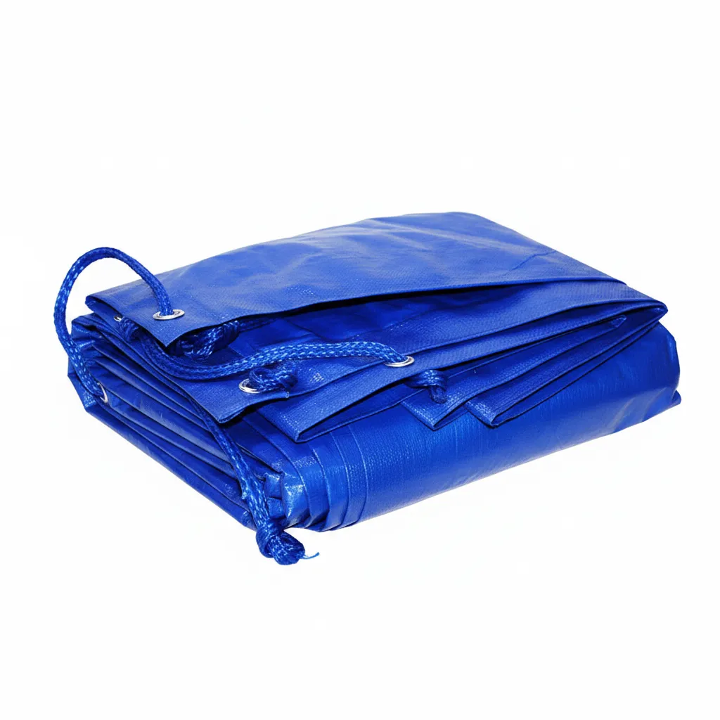 Durable Tarpaulin 1.8m x 2.4m with Eyelets for Outdoor Use