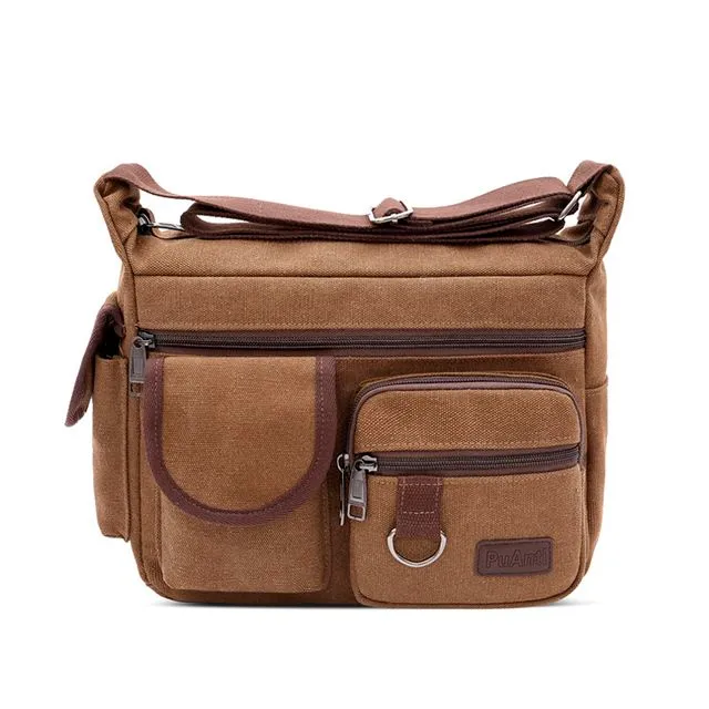 Crossbody Bags Briefcase Padded Shoulder Bag-green