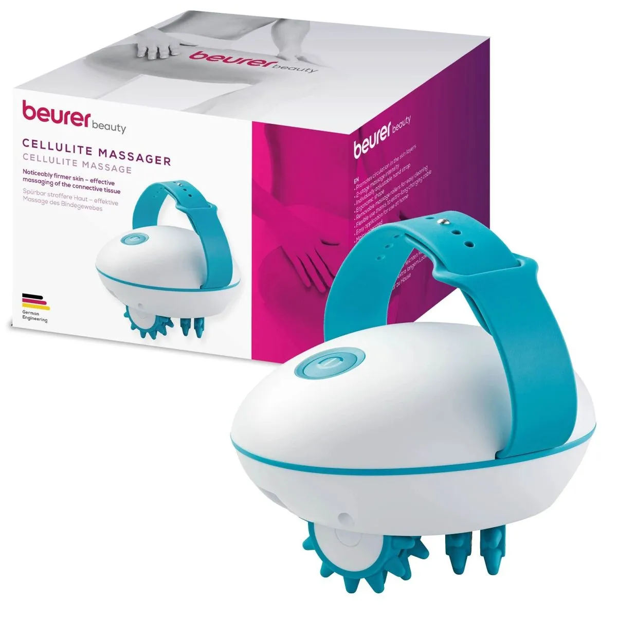 Beurer Cellulite Massager | Improve Orange-Peel Skin | CM 51 Mains Powered