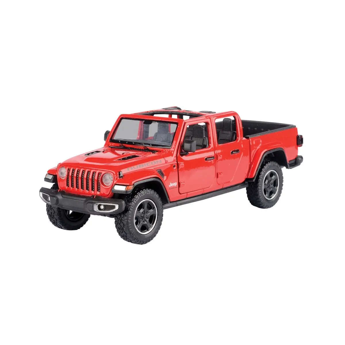 Motormax 2021 Jeep Gladiator Rubicon ( Open Top ) Scale 1:27 - Red