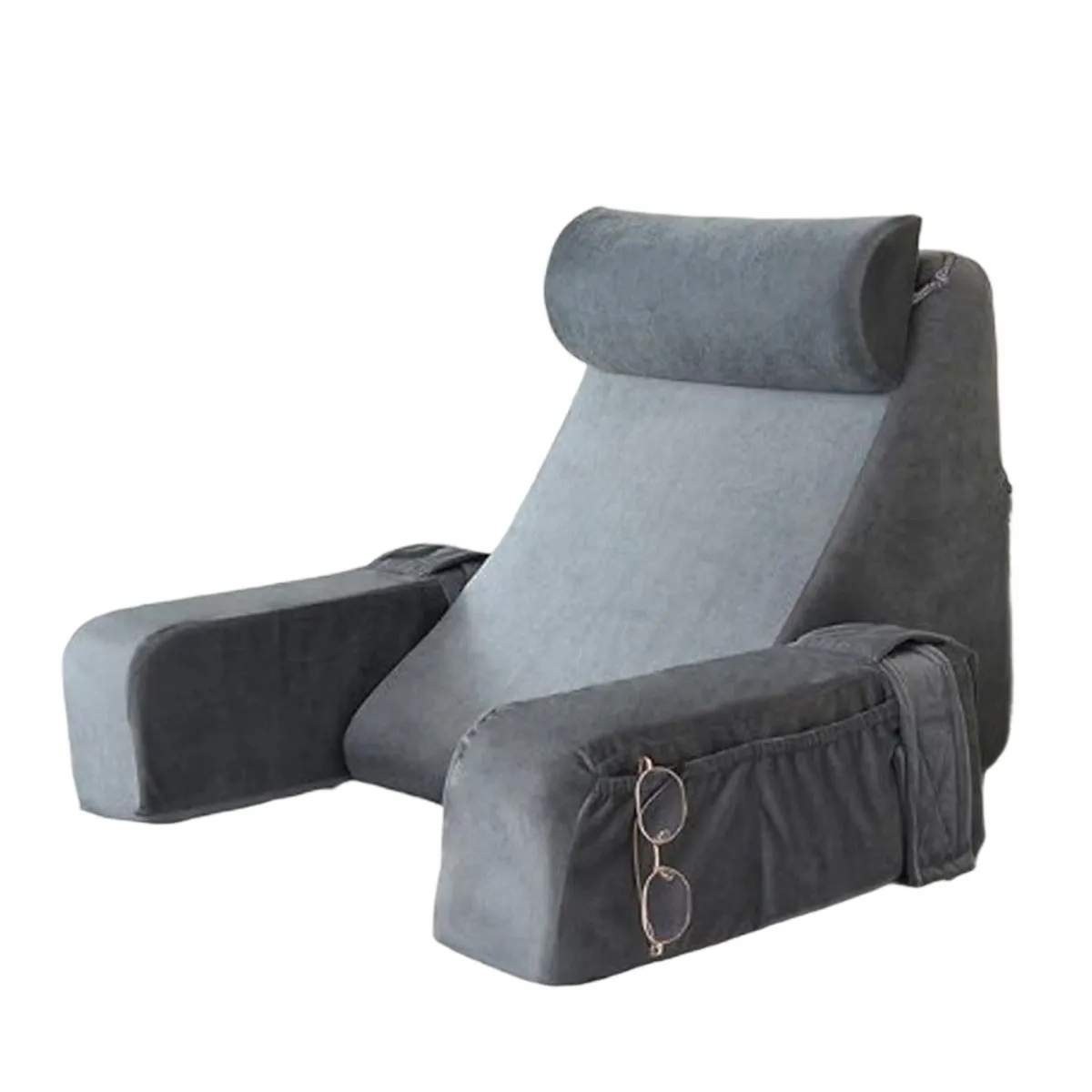 Soft Bed Backrest Pillow Multifunctional Reading Support Cushion
