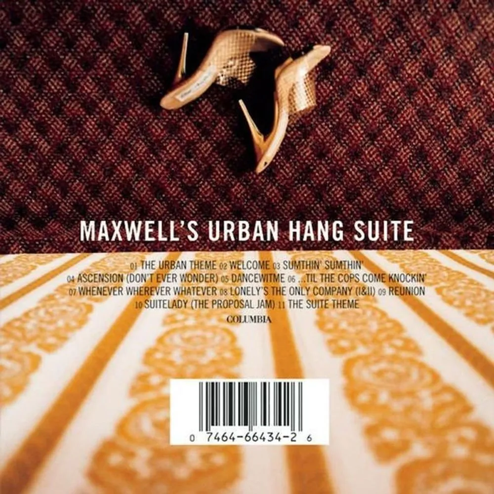 Maxwell - Urban Hang Suite 2LP Metallic Gold 20th Anniv. Ltd Edition