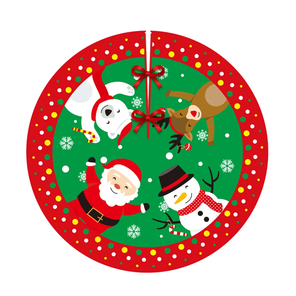 Xmas Tree Base Cover Mat for Christmas Tree, Christmas Tree Skirts 90cm