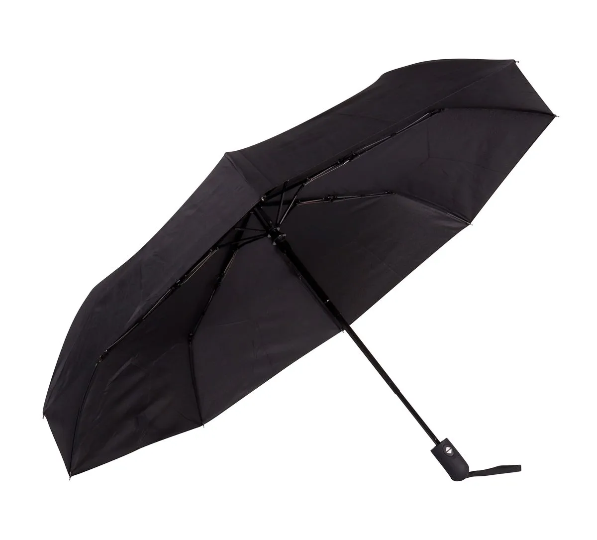 Mini Delux Compact Auto Open and Close Umbrella - Black