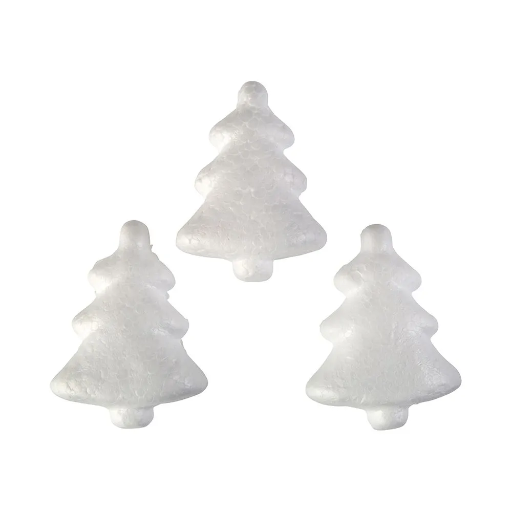 Anthony Peters Polystyrene Fir Tree Shapes: 10 Pieces (75mm)