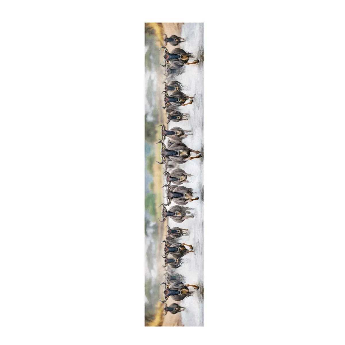 Blue Wildebeest Migration Table Runner