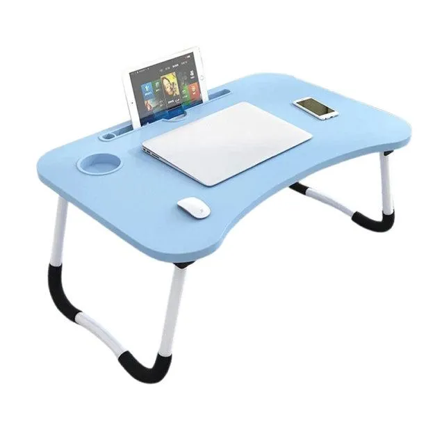Foldable Study Laptop Desk - Blue