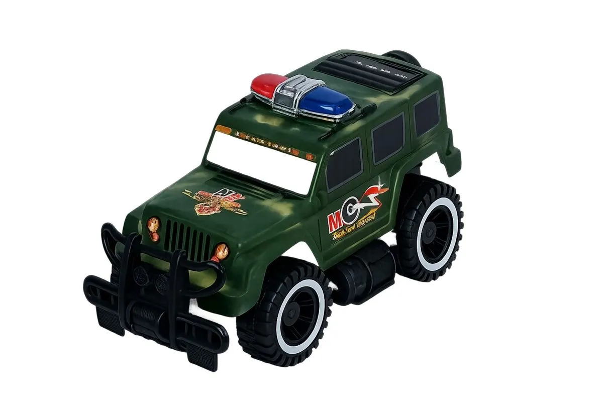 Military Police Toy Car with Lights and Sounds