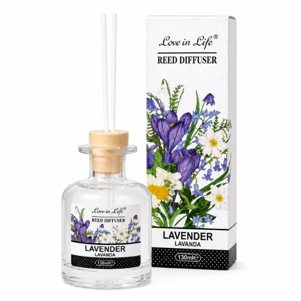 Home Fragrance Diffuser Lavender Floral Scent - 130ml