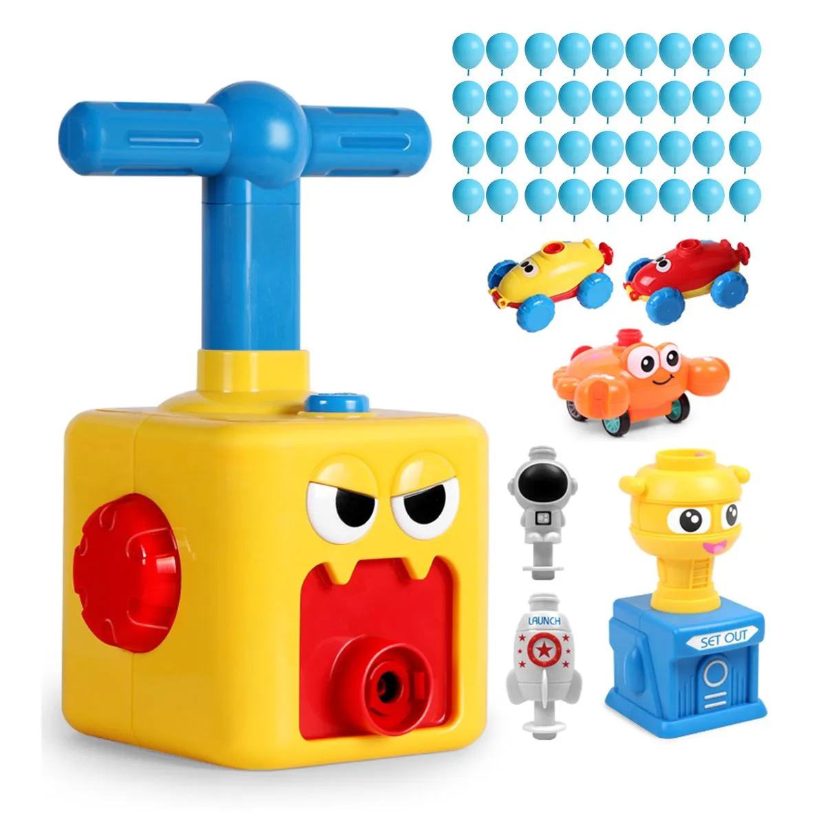 Balloon Powered Race Educational Toy