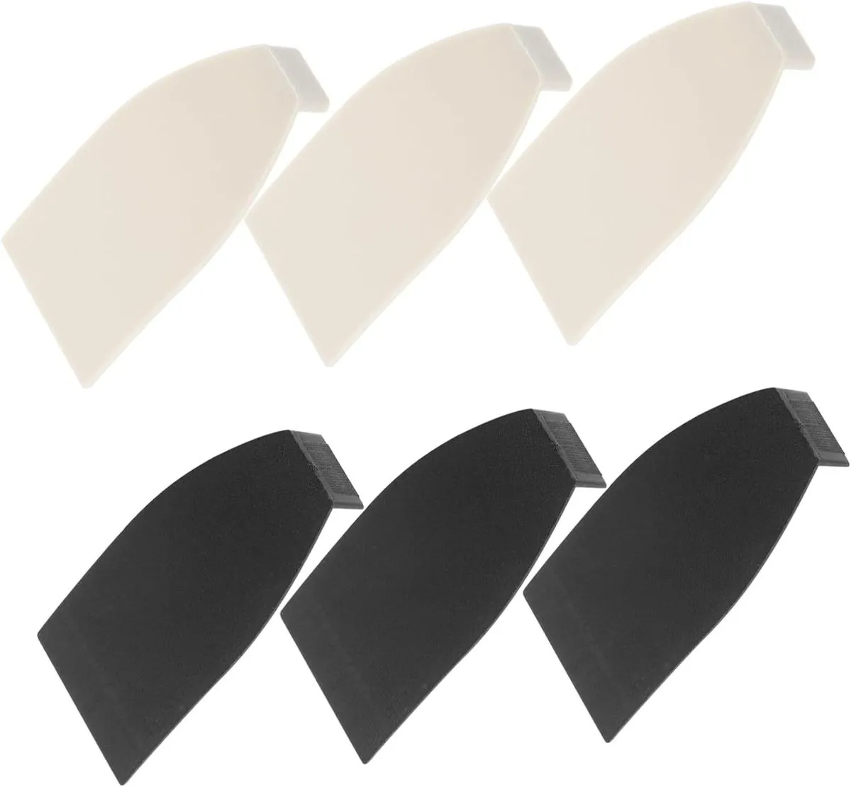 6pcs Bass Guitar Accessories Bass Bow Tips Bow Supplies Horsetail Protector