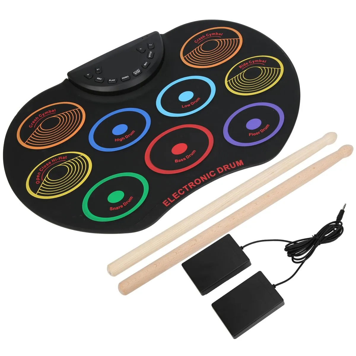 Portable Drum Pad for Adult Beginner Hand Percussion