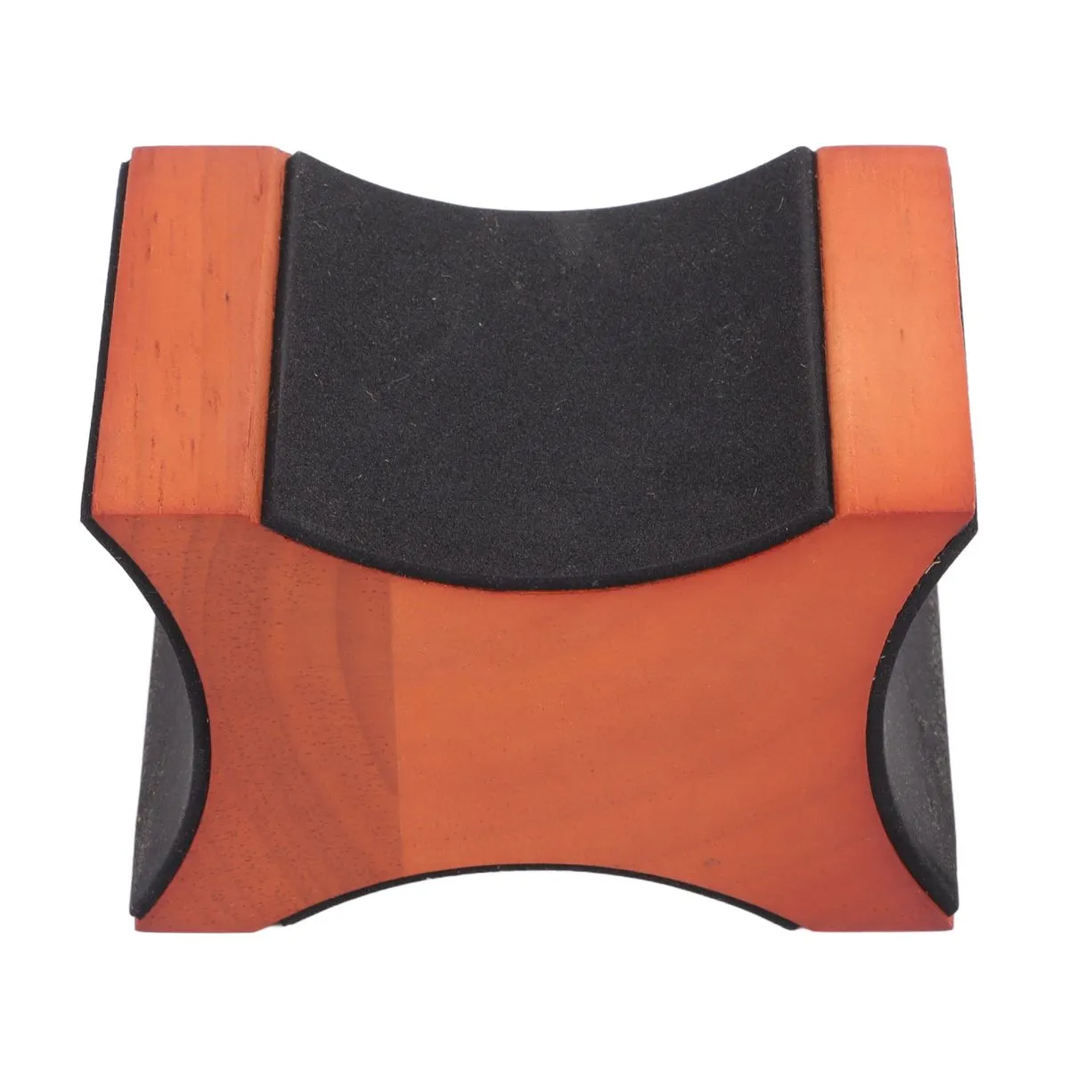 Solid wood guitar neck support pillow