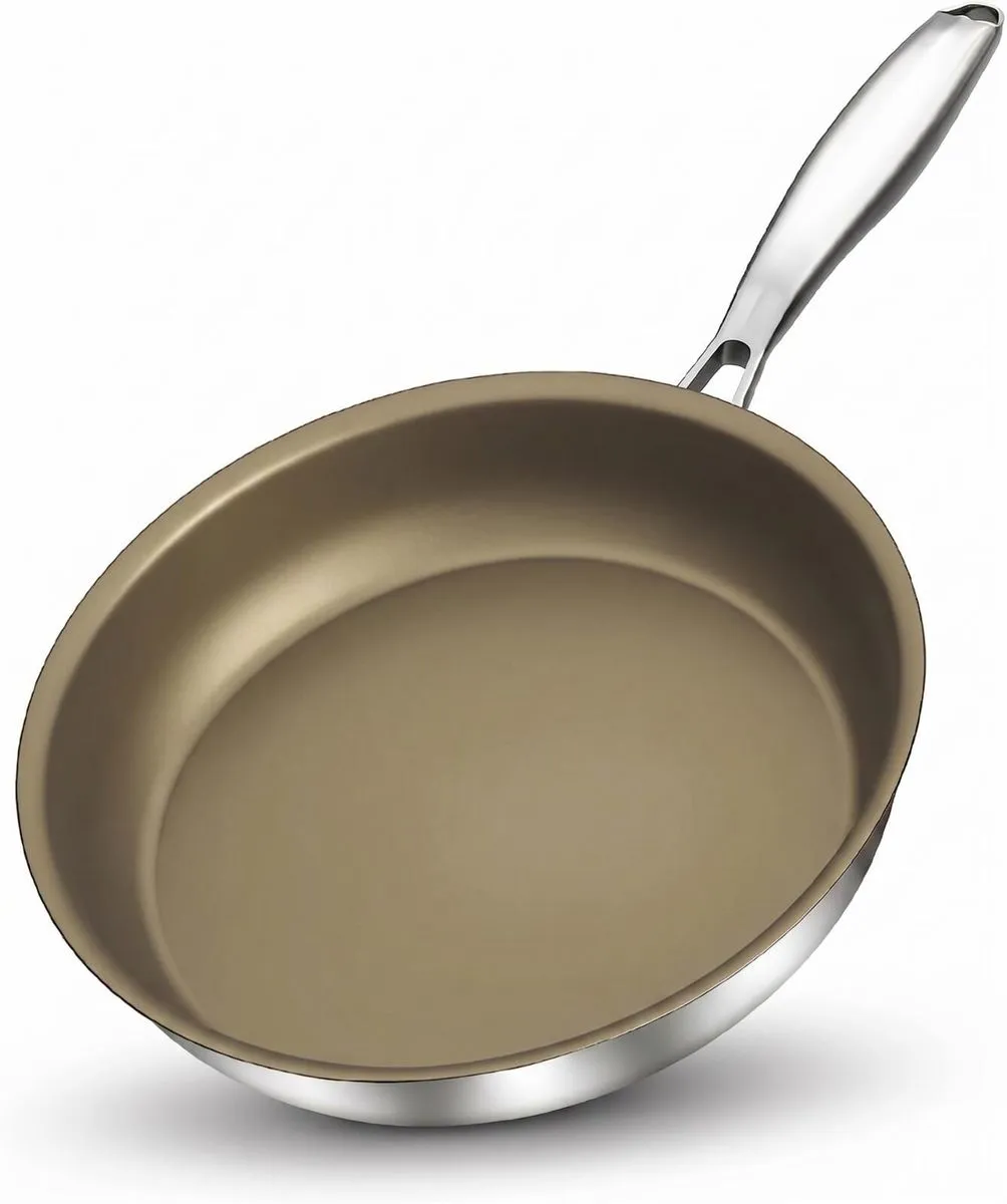 28cm Stainless Steel Non Stick Frying Pan for Induction