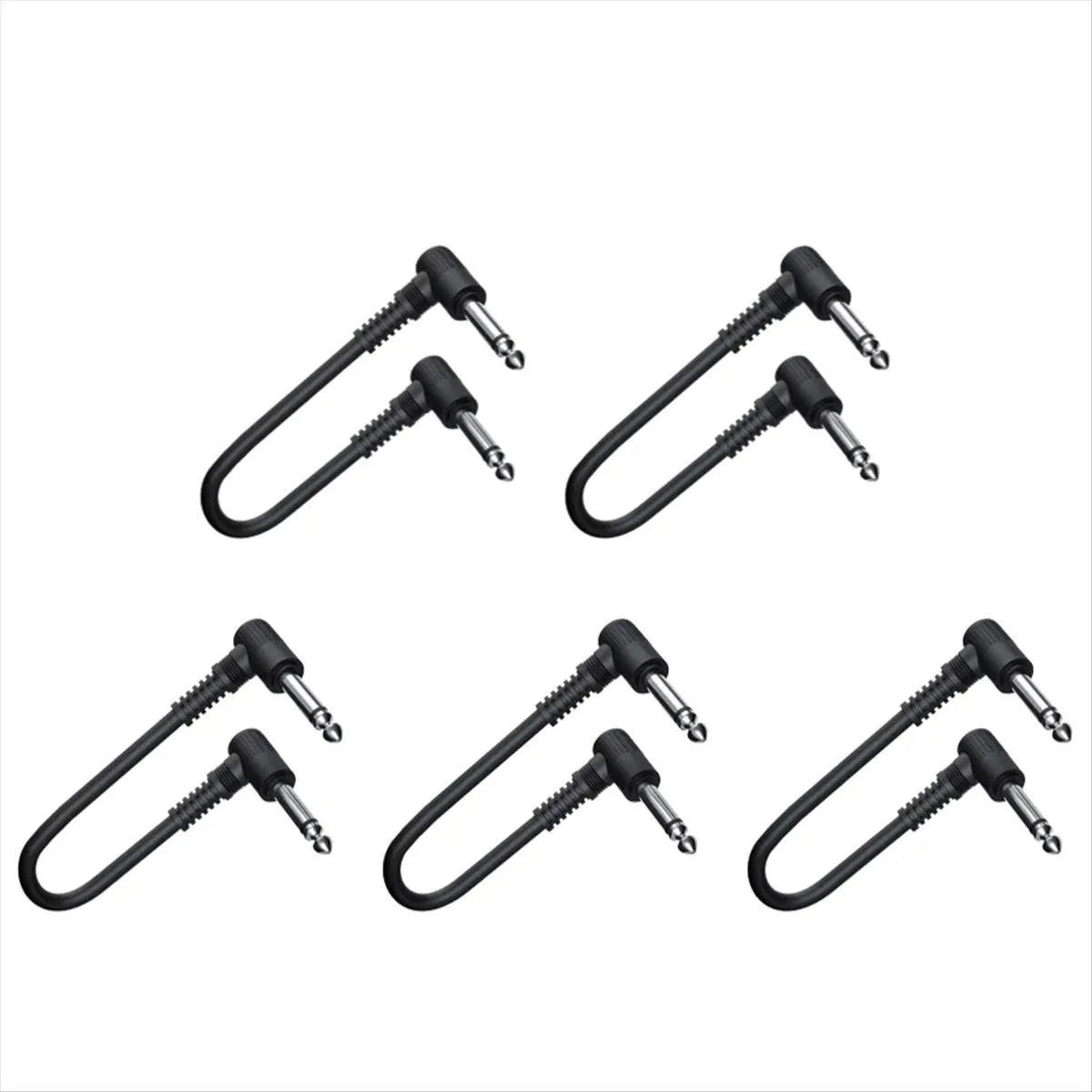5 Pcs Pedal Cable Musical Instruments Patch Cord Guitar Effect Wire
