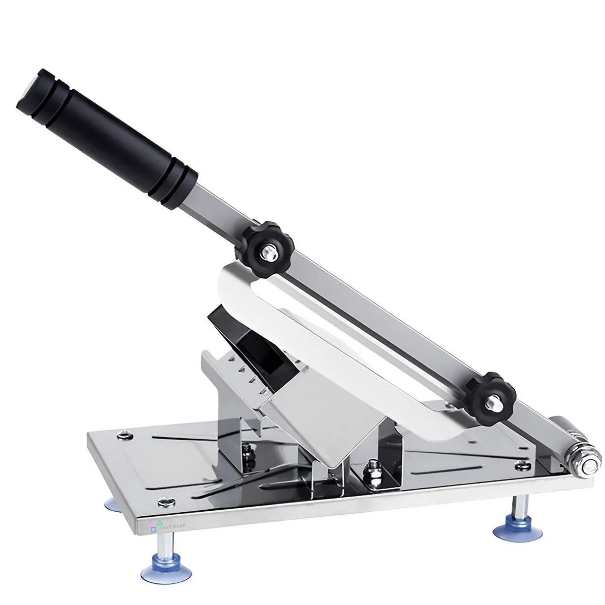 JESSEJESSE Stainless Steel Food Slicer, Handheld Manual Frozen Meat Slicer