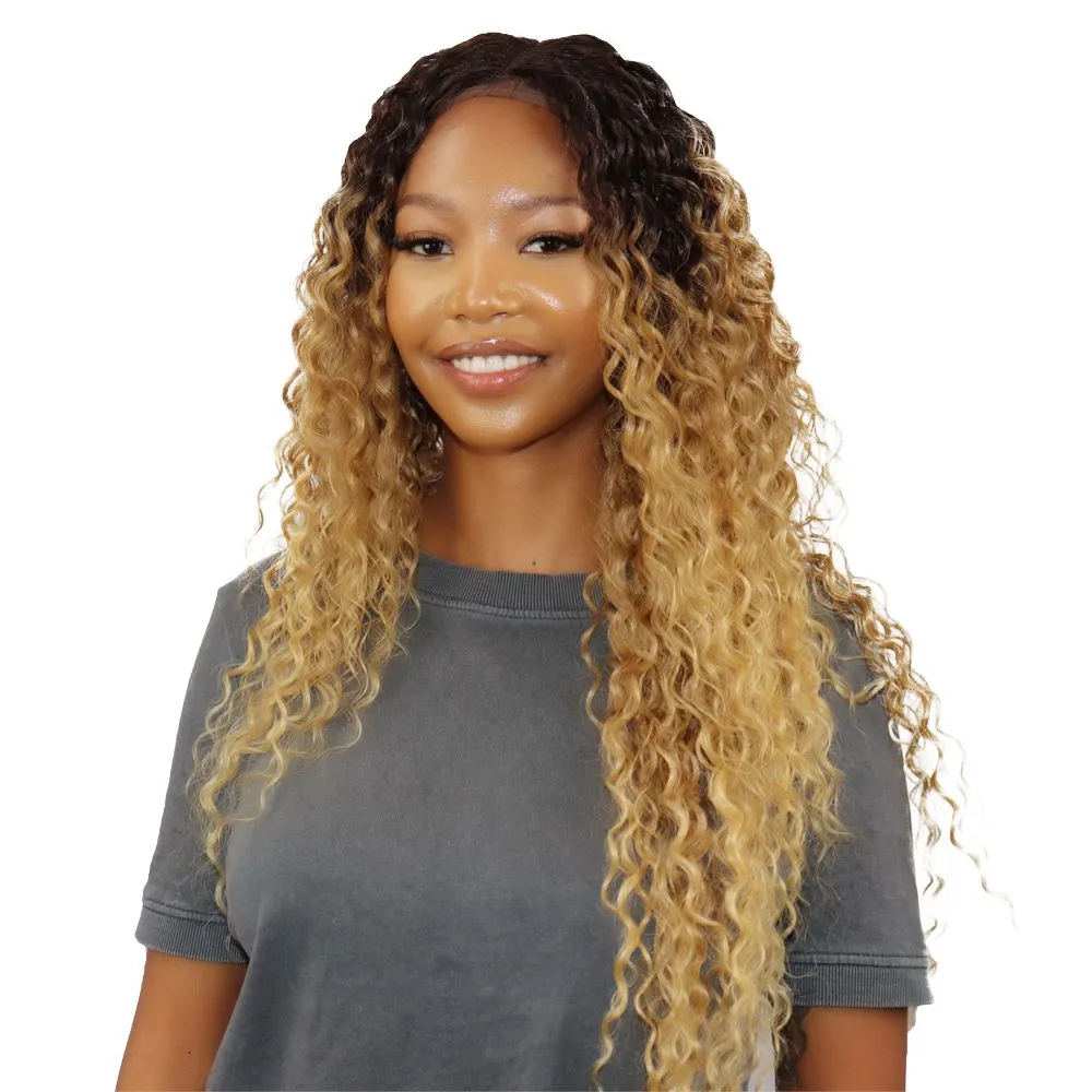 Magic Blonde Wig For Women Synthetic Hair Long Curly Wigs