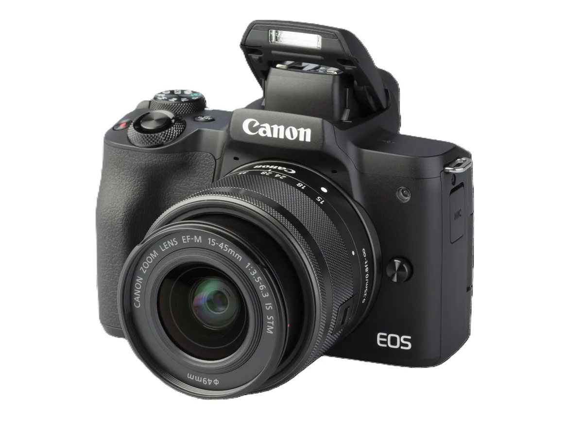 Pre-Owned Canon EOS M50 Mark II with Canon EF-M 15-45mm lens