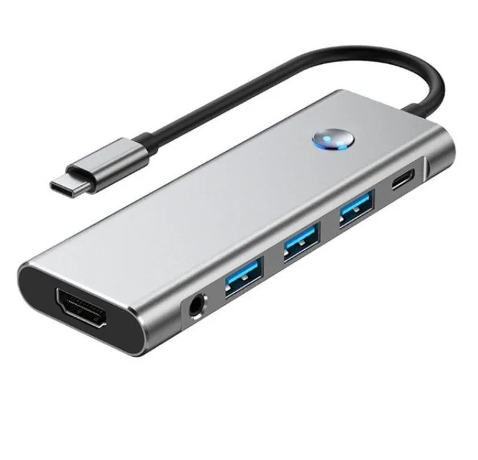 9-in-1 USB-C Docking Station with 4K HDMI & 100W Fast Charge