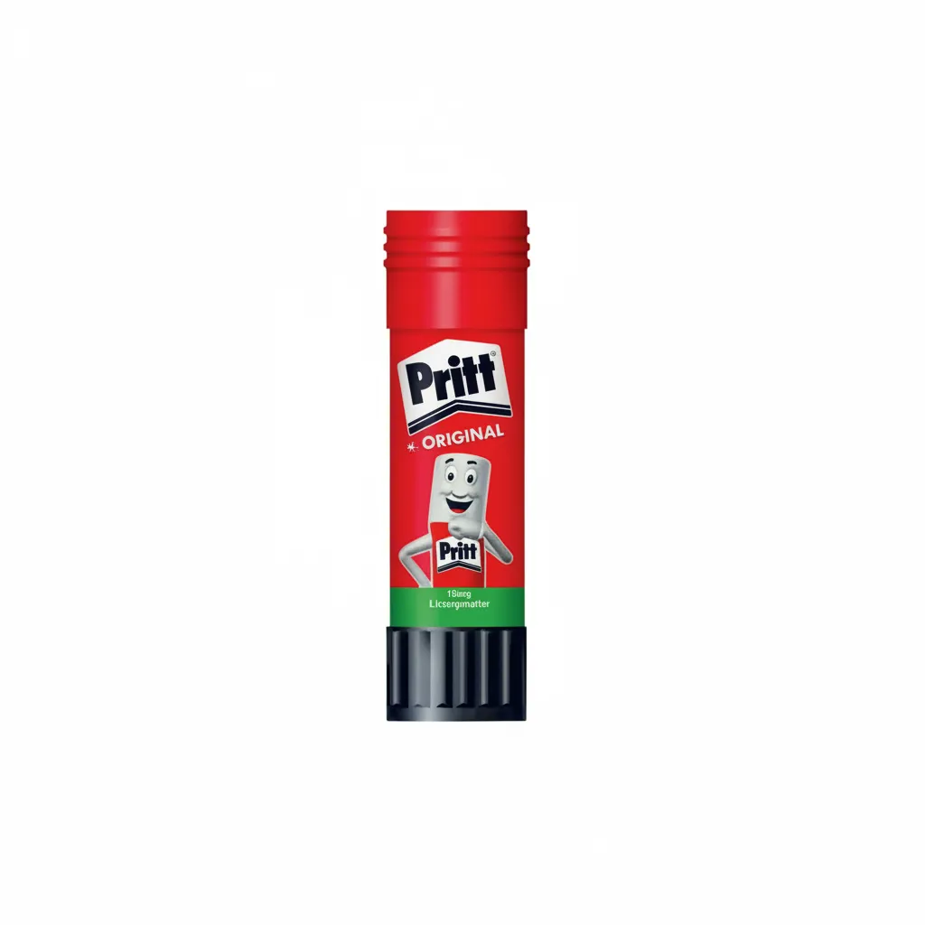 Pritt Glue Stick 43g - Child-Friendly, Washable Adhesive for Crafts
