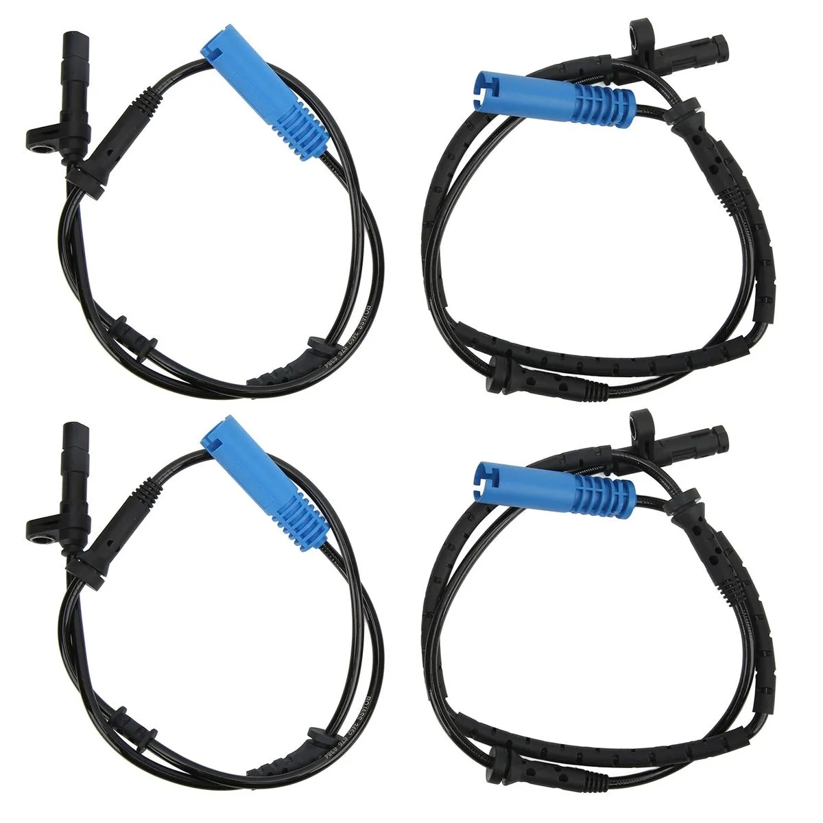4Pcs ABS Wheel Sensor Set 34526756384 (Front/Rear)