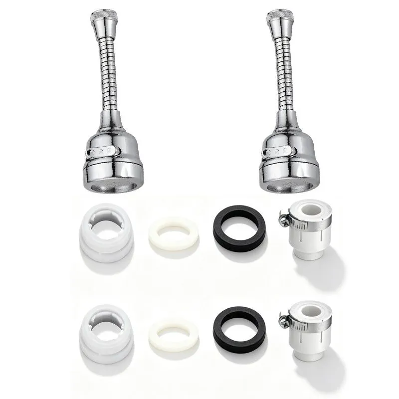 Faucet Extension Tube Sprayer Set Tap Water Extender Kit