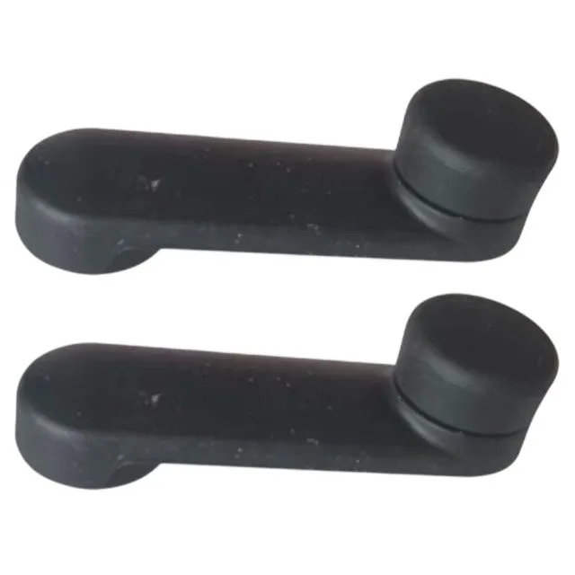 Window Winder Compatible with Opel Corsa B/Astra F- Black - 2 Pack