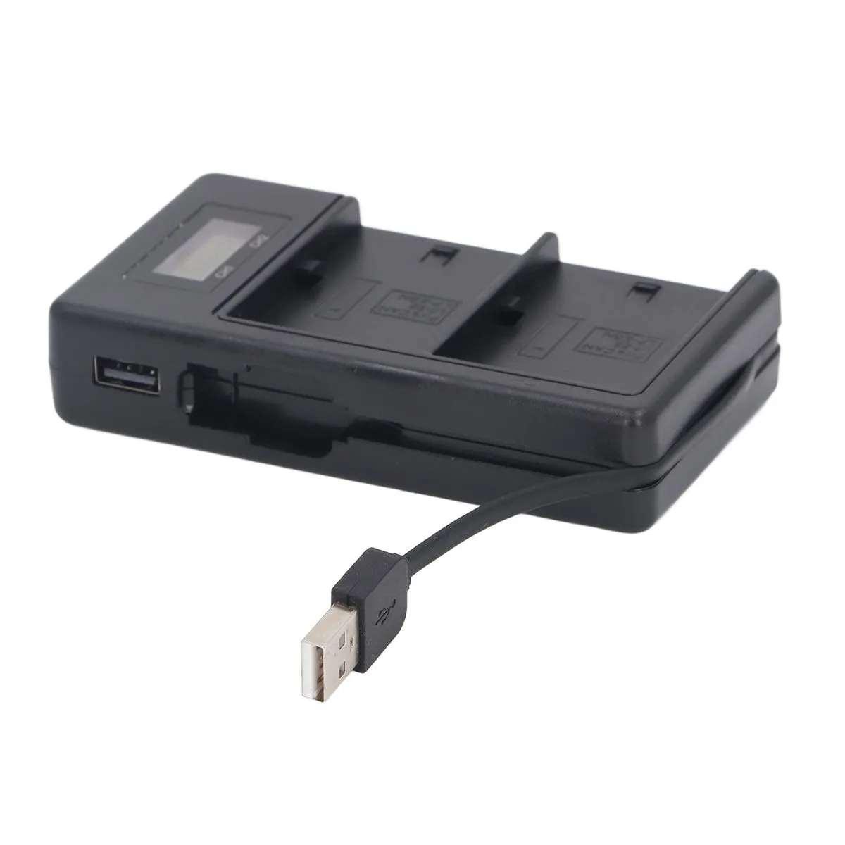 Dual USB Charger for LP-E6/E6NH Batteries