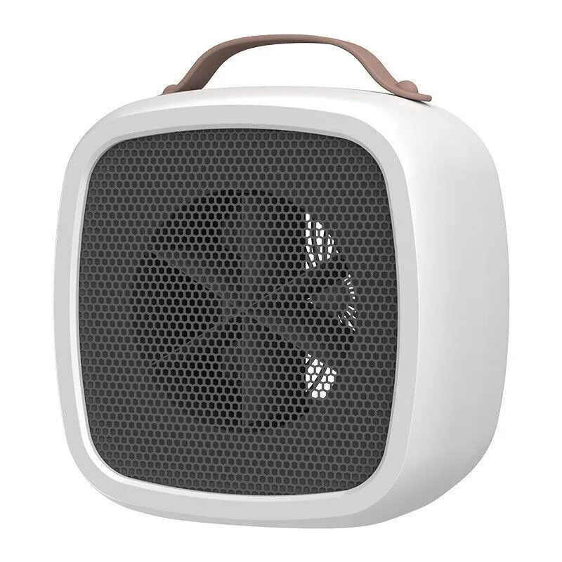 Portable Electric Fan Heater 500W-JA158 - White