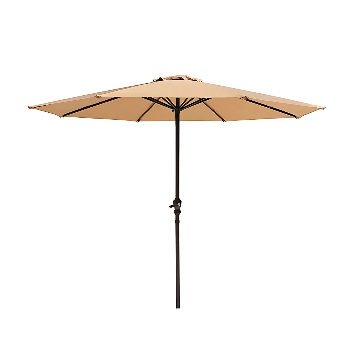 2.7m Patio Umbrella Outdoor Living UV Protection Heavy Duty Fade Resistant