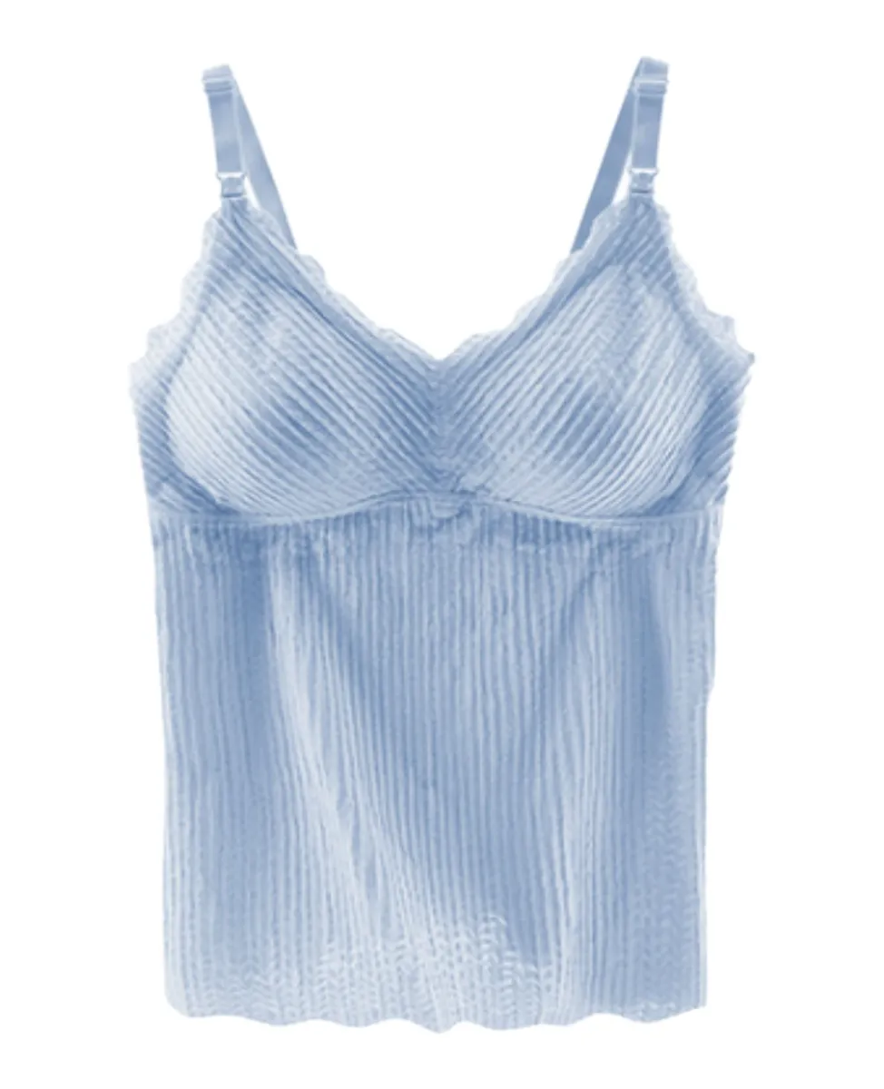 Maternity Nursing Cami: Seamless Wireless Bra for Pregnancy & Postpartum