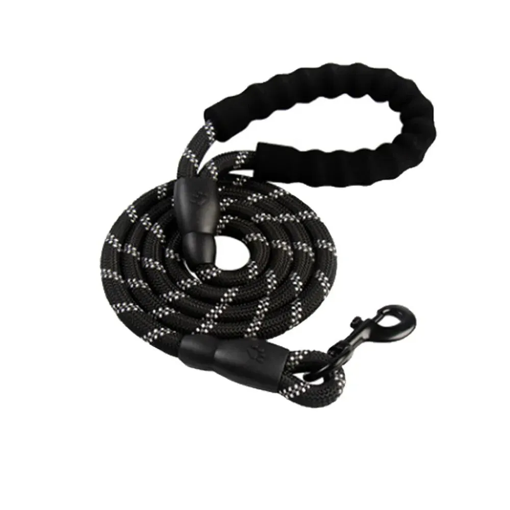1.2m Dog Lead Leashes - Black