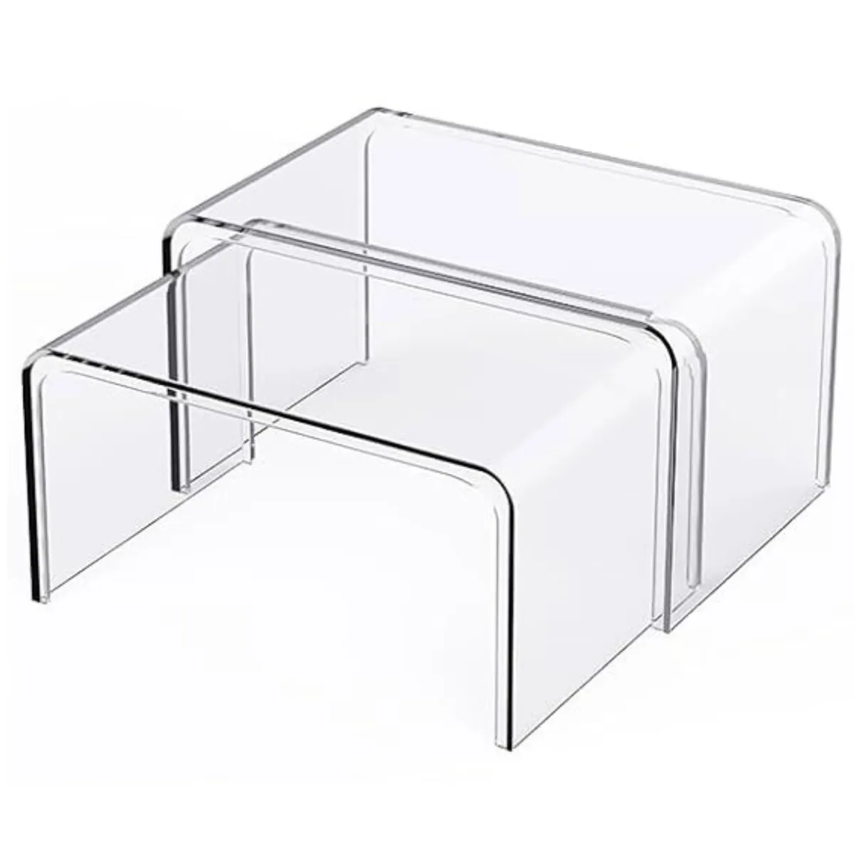 2 Pack Clear Cabinet Organizer, Kitchen Organizers & Storage, Counter Top