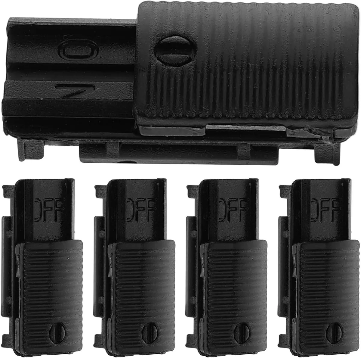 5pcs Compact Microphone Control Switch Easy to Use Mic Accessory for Ktv