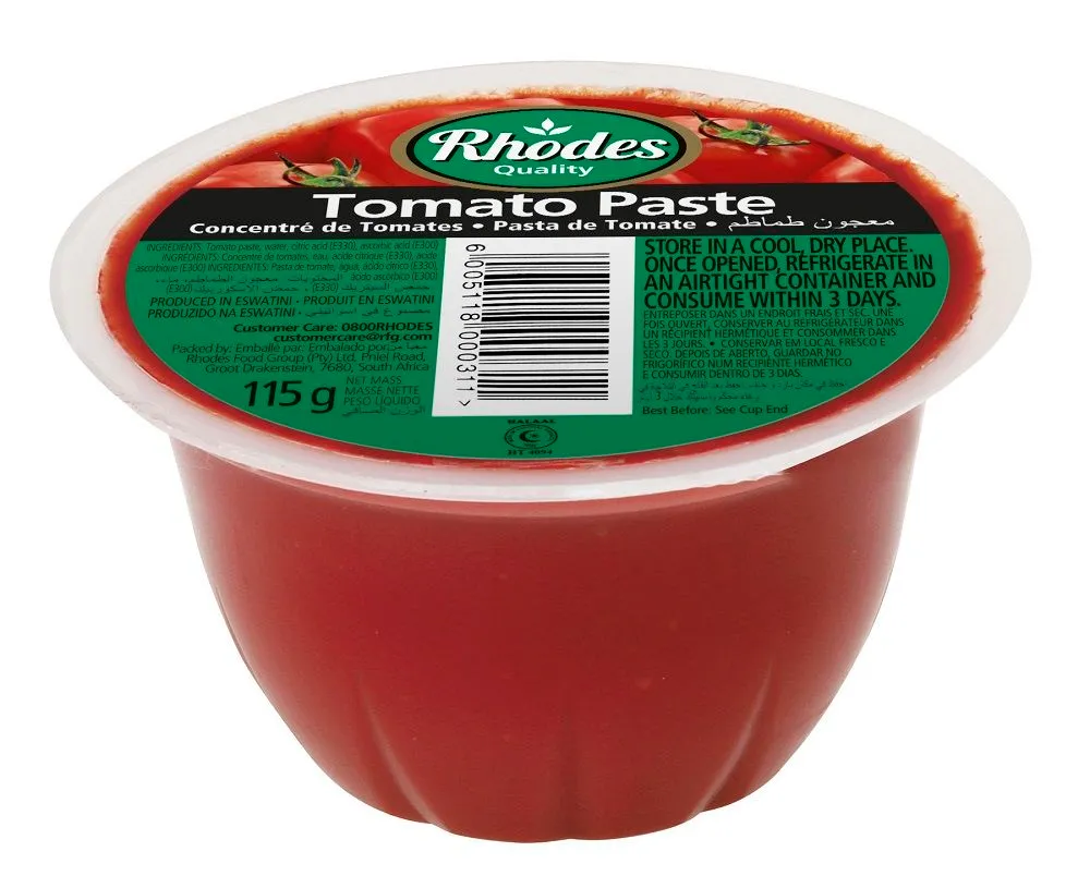 Rhodes - Tomato Paste Cup 24x115g
