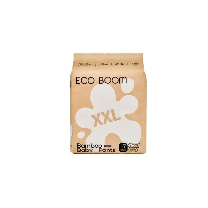 Eco Boom Premium Bamboo Pull Up Pants - XXL 68 Piece