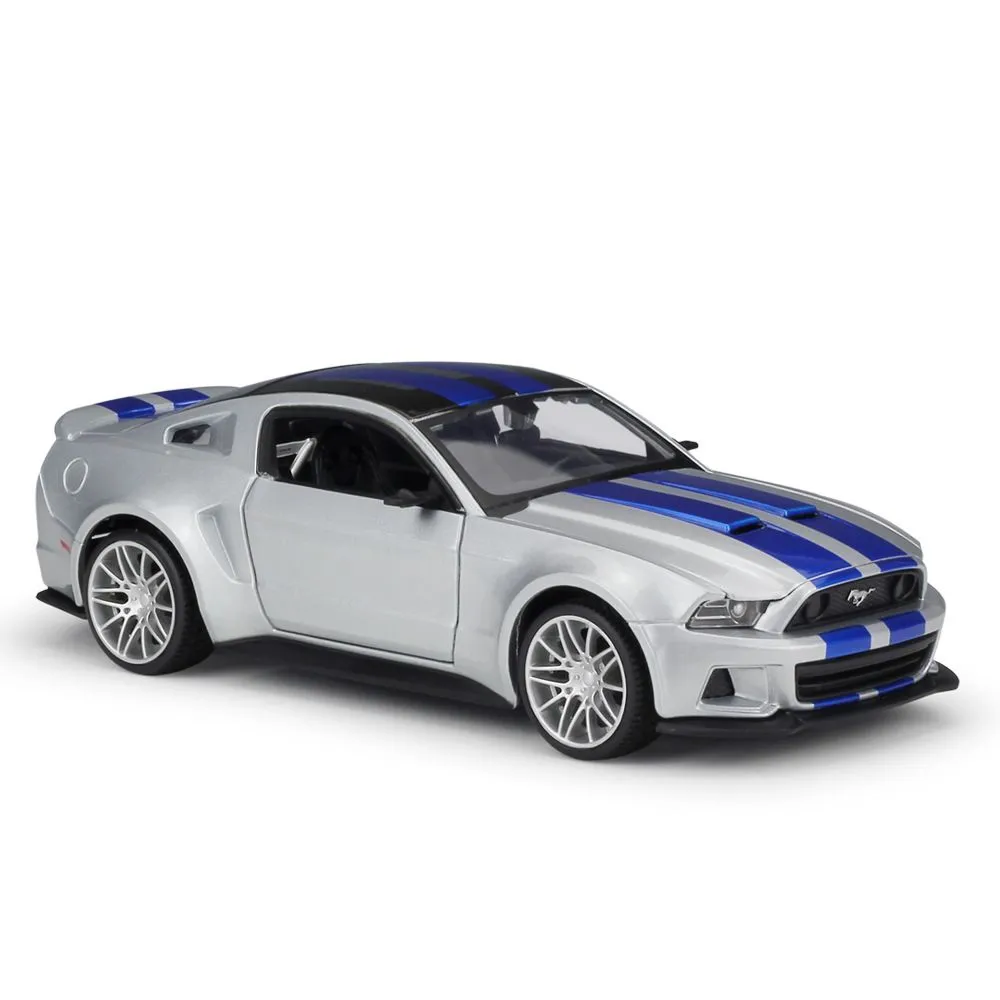 1:24 Scale Diecast Model Car For 2014 Ford Mustang Street Racer