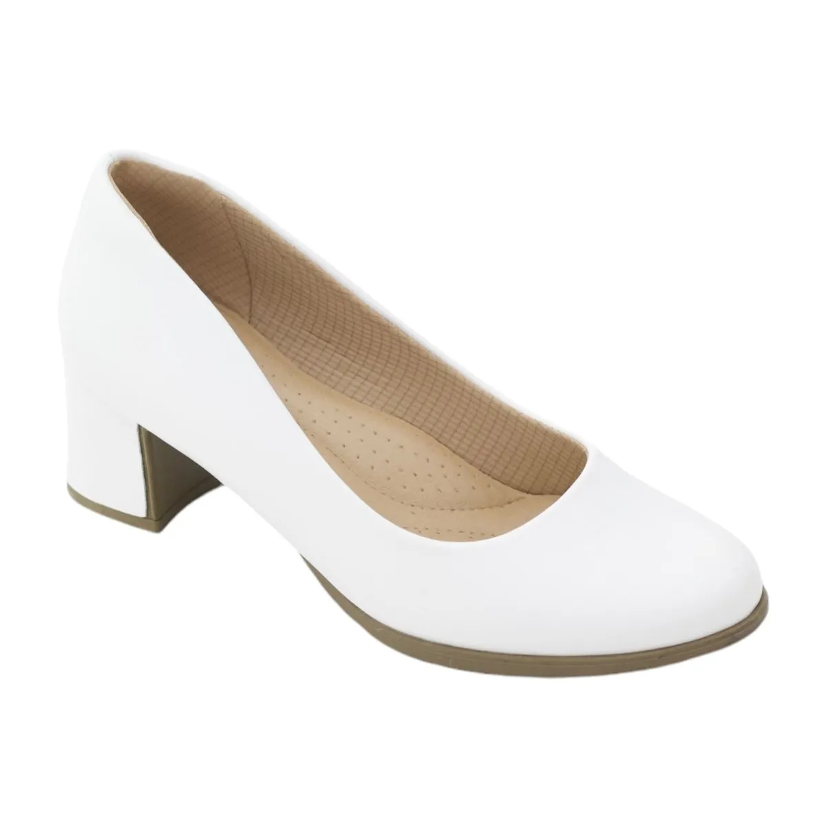 LaMara Paris Women White Patent PU