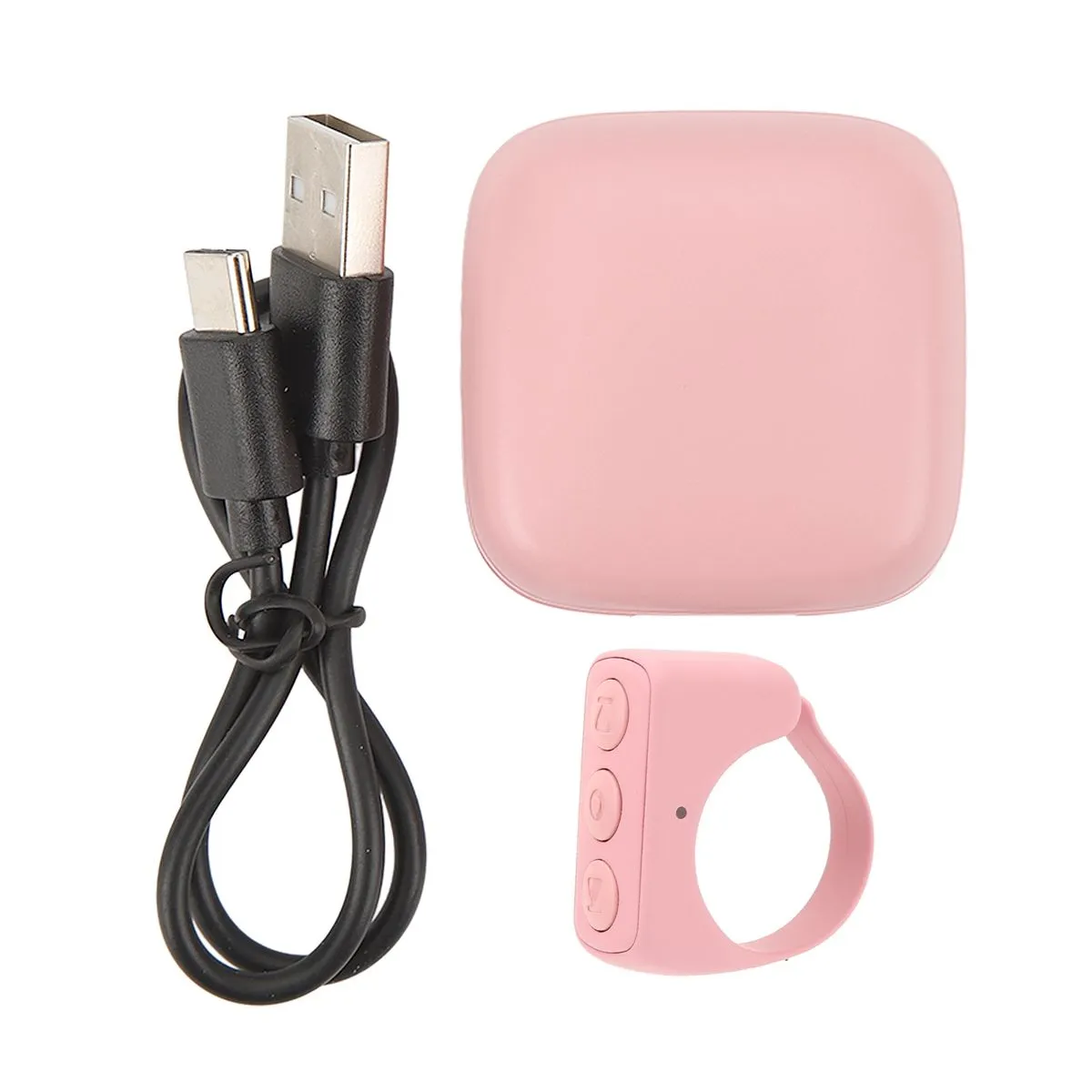 Pink App Scrolling Ring Remote for Smartphones Fashion Jewelry Stylish