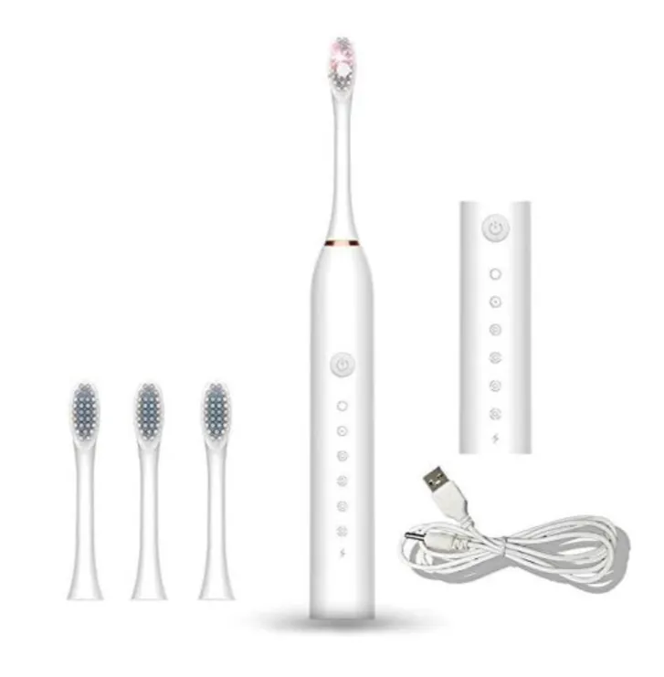 Four Electric Toothbrushes