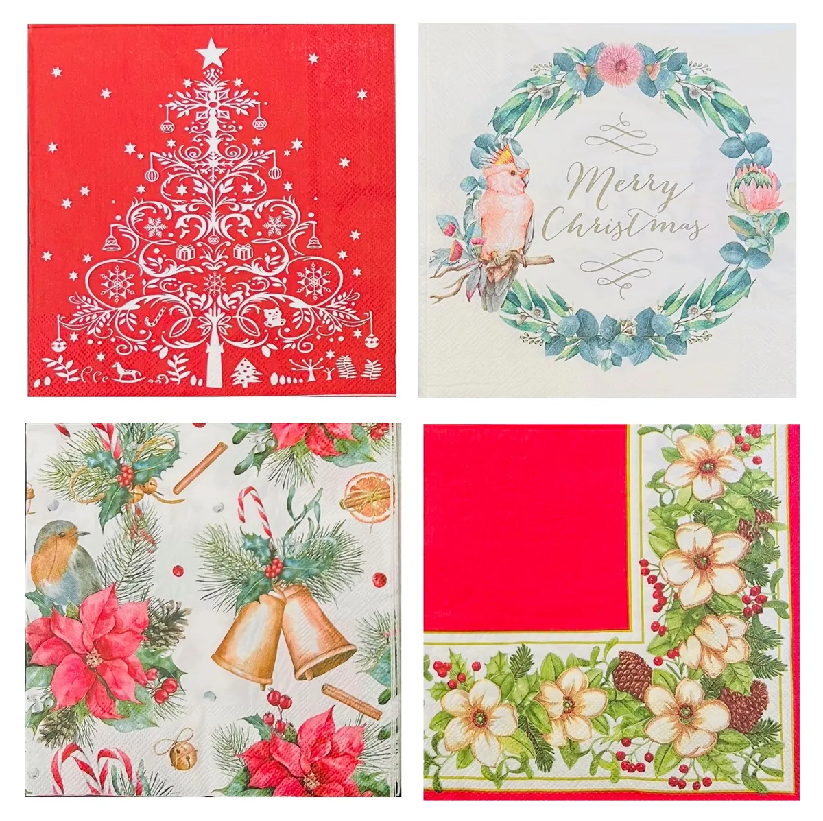 Christmas Party Serviettes 2 ply (80 Serviettes)