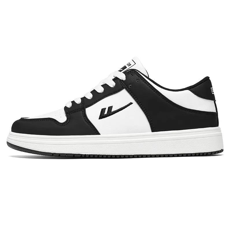 Sneakers For Men - Warrior Shoes - Skateboard Shoes Tekkies - 0062M - Black/White