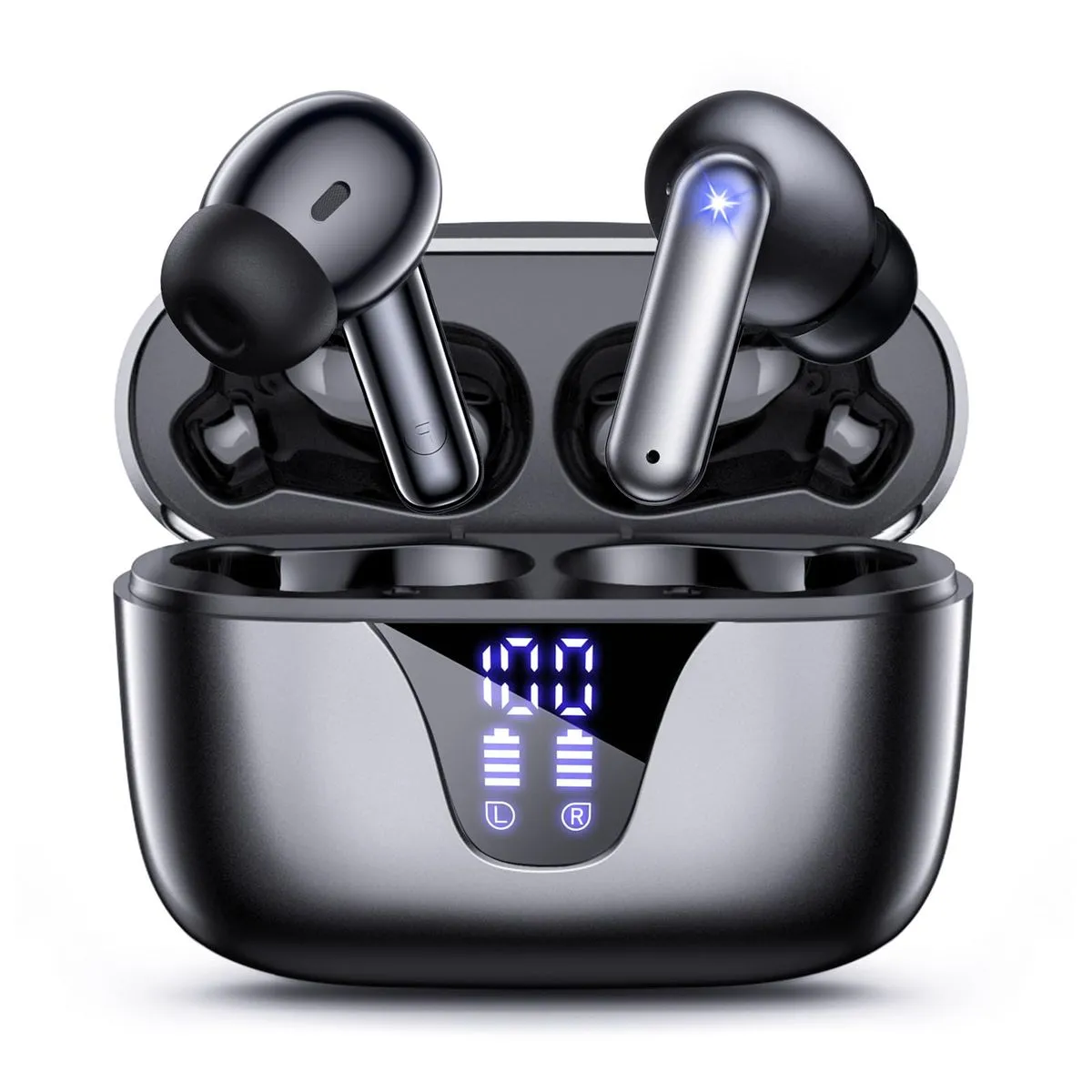 Wireless Bluetooth Earbuds with Long Battery Life & ANC Noise Cancellation