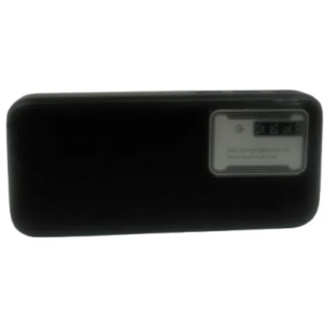 3 USB Port Rechargable Power Bank, Fast Charge Compatable - Black