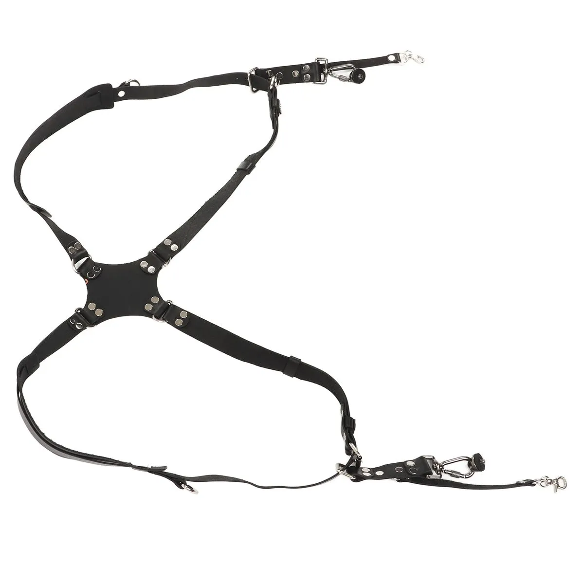 Camera Harness Strap X Type Black