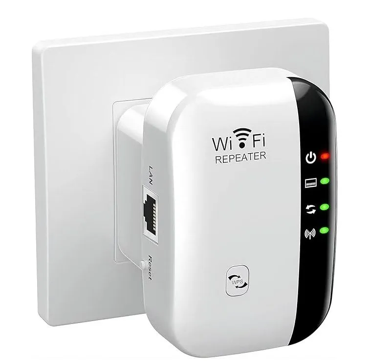 WiFi Range Extender Up to 300MbpsExtends WiFi to Smart Home & Office