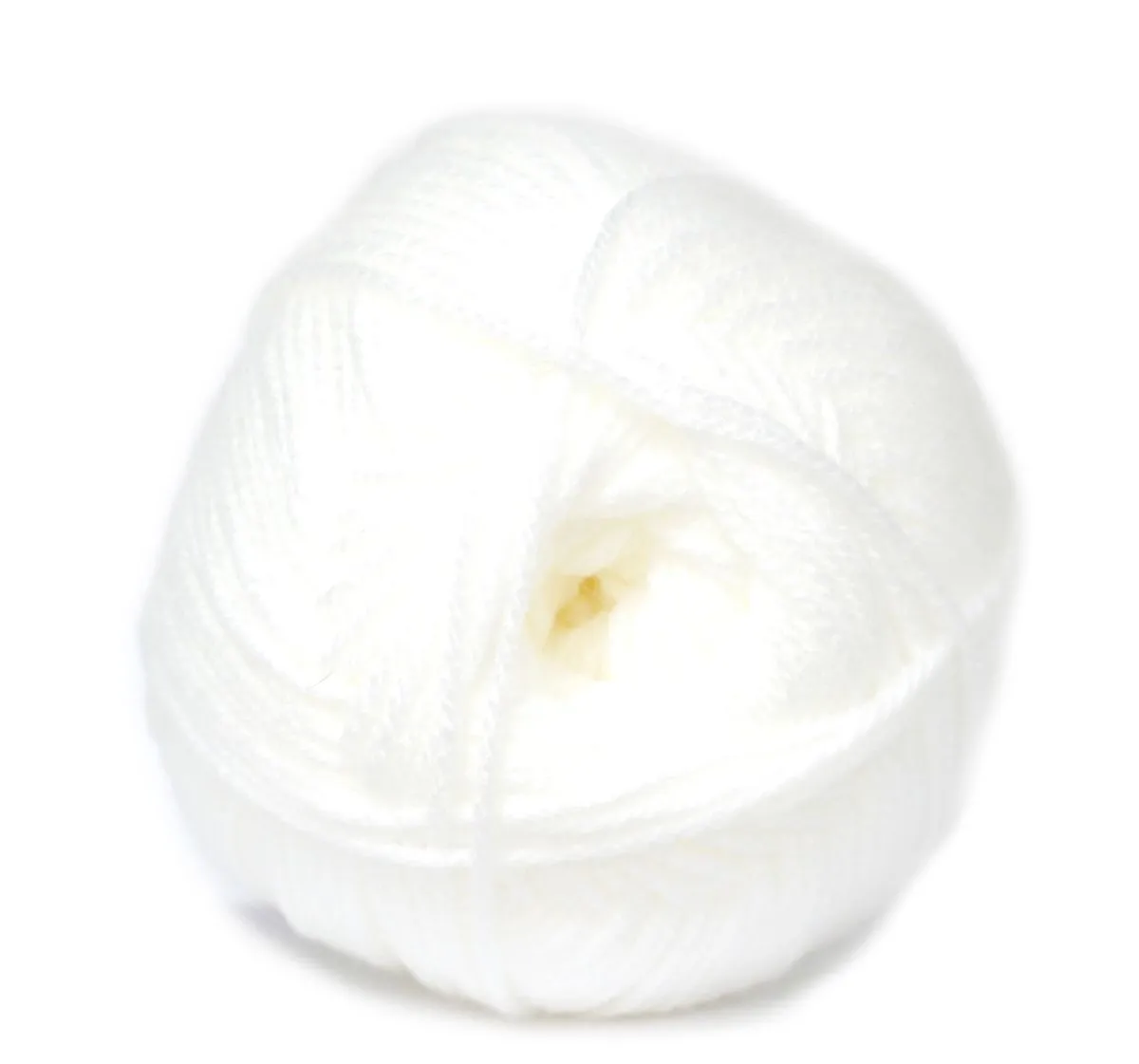 Elle Wool Lullaby Double Knit (5 x 100g) Yarn - 001 White