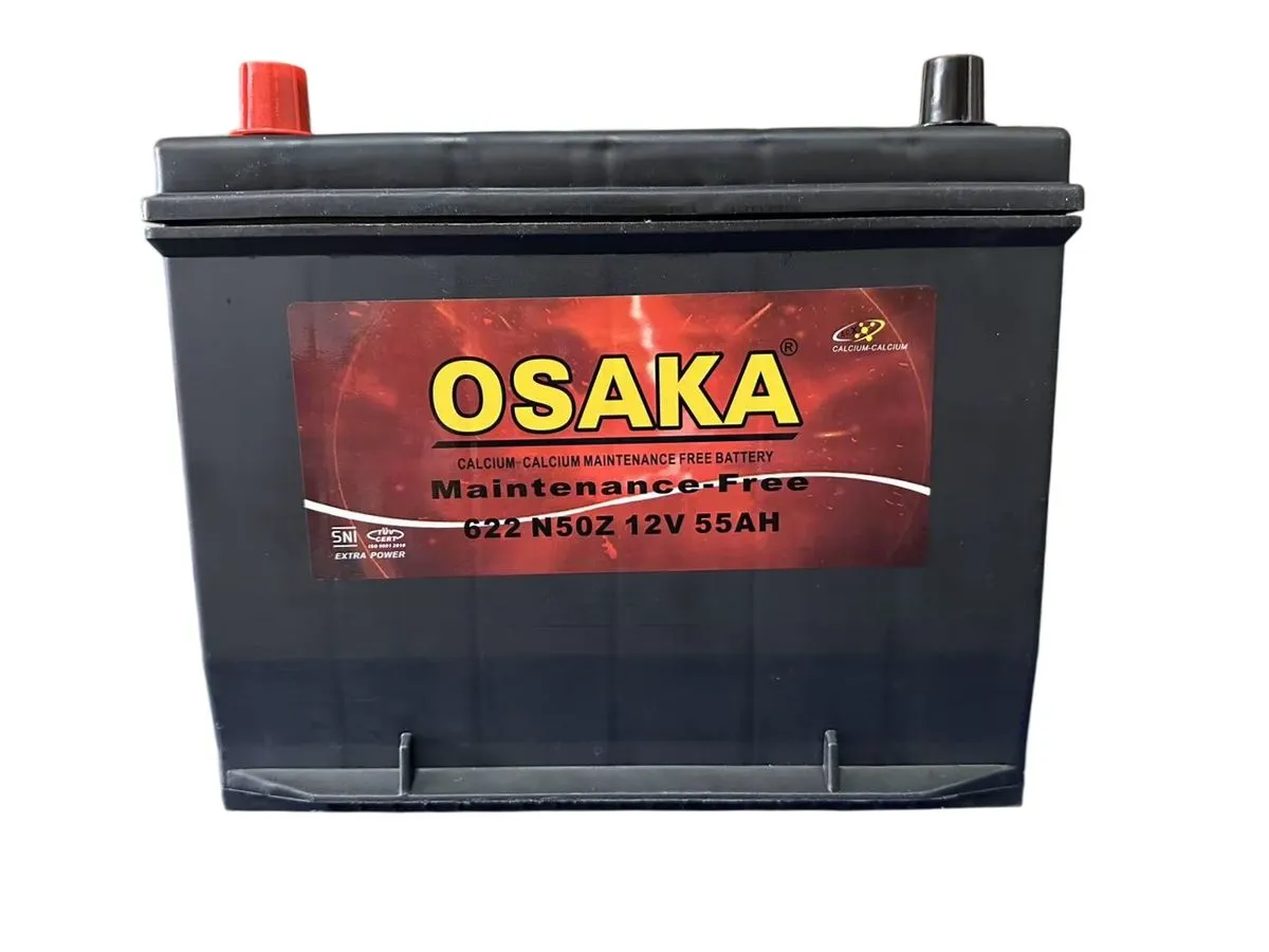 Osaka 622 N50Z 12V55Ah Heavy-Duty Universal Car Battery